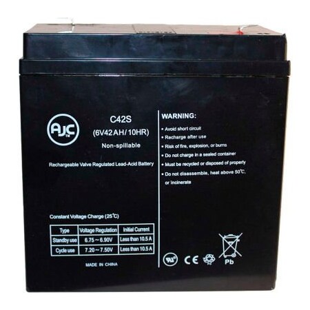 Battery Clerk AJC CyberPower CPS1250AVR CPS1500AVRHO 12V 7Ah UPS Battery AJC-D7S-B-0-150304